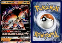 Buzzwole GX 57/111 Holo GX Rare Crimson Invasion Pokemon MP - Image 2