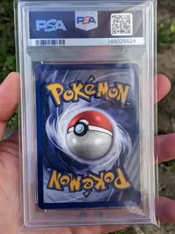 1999 Pokemon Game Pikachu Yellow Cheeks Shadowless PSA 5 EX - Image 2