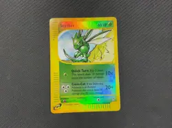 Scyther MP Aquapolis Reverse Holo Rare 57 Pokemon EReader 57/147 - Image 2