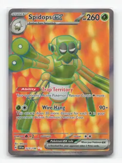 Pokemon TCG - Spidops ex 223/198 Near Mint Ultra Rare Scarlet & Violet - Image 1