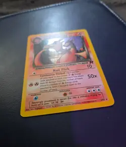Pokemon TCG Dark Charizard Team Rocket 4/82 Holo Rare LP - Image 2