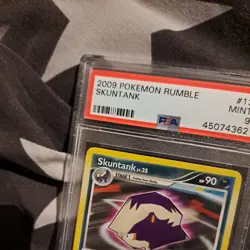 2009 POKEMON PLATINUM RUMBLE SKUNTANK PSA 9 #13/16 - Image 3