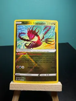 Pokemon Crown Zenith Radiant Eternatus 105/159 Holo Rare - Image 1