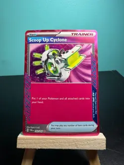 Pokemon TCG, Scoop Up Cyclone 162/167 - Twilight Masquerade - Ace Spec Trainer - Image 1