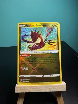 Pokemon Crown Zenith Radiant Eternatus 105/159 Holo Rare - Image 1