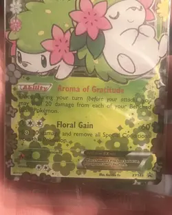 SEALED Pokemon Shaymin EX XY148 XY Holo Black Star Promo - Image 2