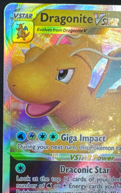 DRAGONITE VSTAR 050/078 NM ULTRA RARE POKEMON GO POKEMON 2022 - Image 4