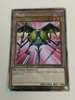 Yugioh Mechanicalchaser x 3 - 1st Edition Platinum Secret Rare NM - Free Holo A - Image 4