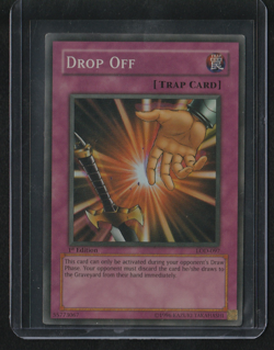 Drop Off LOD-097 - YuGiOh Legacy of Darkness TCG Set - Rare, NM - First Edition - Image 1