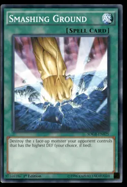 Smashing Ground SDGR-EN025 Common / Short Print Yu-Gi-Oh 1st Edition Near Mint - Image 1