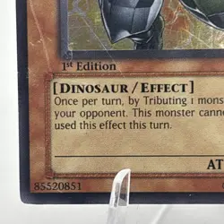 Super Conductor Tyranno - SD09-EN001 1st Edition Ultra Rare - YuGiOh- MP - Image 4