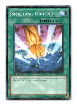 Smashing Ground - SDLS-EN026 1st Edition - YuGiOh-MP - Image 1