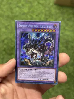 Yugioh! Dinomorphia Rexterm - MP23-EN082 - Prismatic Secret Rare - 1st Edition N - Image 1