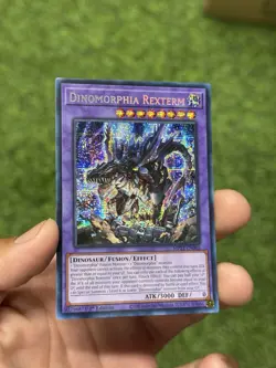 Yugioh! Dinomorphia Rexterm - MP23-EN082 - Prismatic Secret Rare - 1st Edition N - Image 2