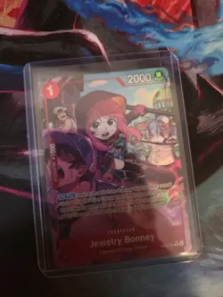 One Piece TCG Jewelry Bonney EB04-002 Alternate Art English - Image 1