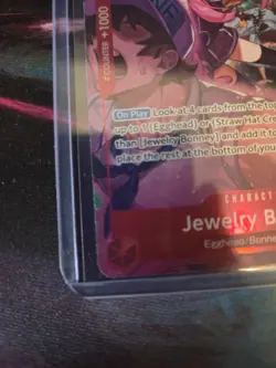 One Piece TCG Jewelry Bonney EB04-002 Alternate Art English - Image 5
