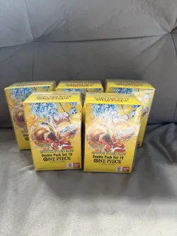 ONE PIECE OP15-EB04 Double Pack Set Vol 10 Adventure Kami Island Lot of 5 SEALED - Image 1