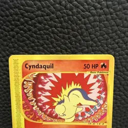 Pokemon TCG Cyndaquil 105/165 Expedition Non Holo Card LP - Image 2