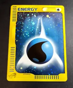 Water Energy Pokemon Card Japanese 2002 Holo E-Series McDonald's Promo - Image 1