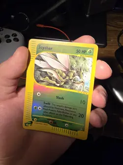 Scyther 106/147 Aquapolis Reverse Holo E Reader Series Pokemon Card Near Mint - Image 4