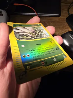 Scyther 106/147 Aquapolis Reverse Holo E Reader Series Pokemon Card Near Mint - Image 5