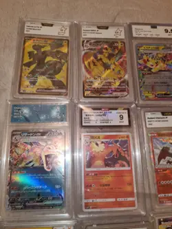 Pokemon 15 Graded Card Lot PSA PCA CGG –# Charizard Pikachu Japanese – Gem Mint - Image 3