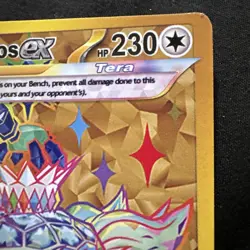 NM-Mint Terapagos ex - 173/142 - Hyper Rare Pokemon Stellar Crown - Image 4