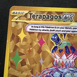 NM-Mint Terapagos ex - 173/142 - Hyper Rare Pokemon Stellar Crown - Image 5