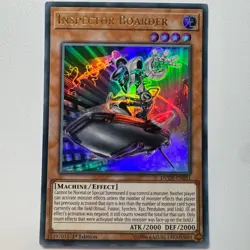 Inspector Boarder - DUDE-EN031 | 1st Edition Ultra Rare NM YuGiOh! - Image 1