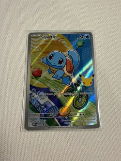 Pokemon • Squirtle | Series 1 First Partner Illustration Promo • Mint - Image 1