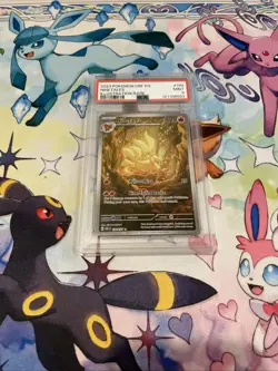 Pokemon TCG Ninetales Obsidian Flames Full Art Illustration Rare 199/197 PSA 9 - Image 1
