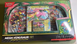 POKEMON TCG MEGA VENUSAUR EX PREMIUM COLLECTION BOX SEALED - Image 1