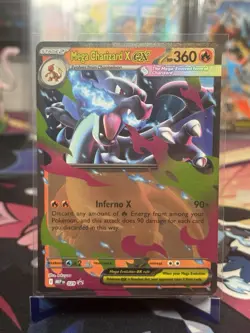 Mega Charizard X Ex #29 | Pokemon MEP: Mega Evolution Black Star Promo | NM - Image 1