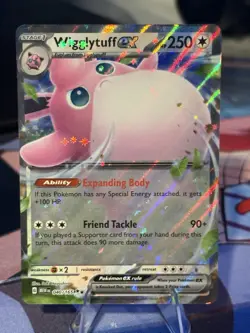 Wigglytuff ex 040/165 Double Rare Holo SV: Scarlet & Violet 151 Pokemon TCG - Image 1