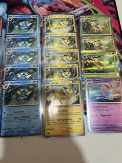 Pokemon TCG: Prismatic Evolutions Lot (23) Cosmos Holos + Eeveelutions M/NM - Image 3