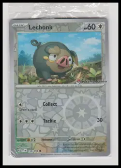 Pokemon Promo #155/198 Lechonk (Pokemon Center Exclusive) Sealed - Image 1