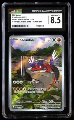 CGC 8.5 Koraidon 014 Pokemon Black Star Promos 2023 English - Image 1