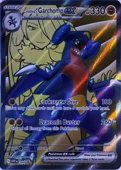 Cynthia's Garchomp ex 204 Holo Promo Scarlet & Violet Promo Pokemon Near Mint - Image 1