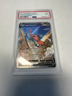 Galarian Zapdos V - 174/198 PSA 9 Chilling Reign Alternate Art Pokemon - MINT - Image 1