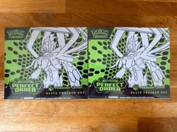 Pokemon TCG: Mega Evolution Perfect Order Pokemon Center ETB X2 - Image 1
