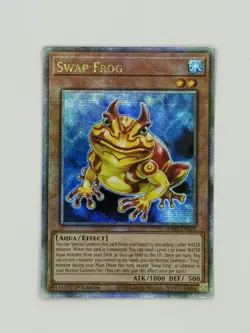 Yugioh Swamp Frog (Quarter Century Secret Rare) RA03-EN005 NM - Image 2