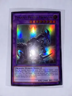 Tyrant Burst Dragon - LCKC-EN063 - Mint- Ultra Rare - Unlimited - Yugioh - New - Image 1
