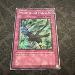 Windstorm Of Etaqua Unlimited Secret Rare Yu-Gi-Oh PCY-001 - Image 1