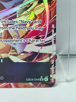 One Piece TCG Koby EB04-044 SR Alt Art NM Eng - Image 3