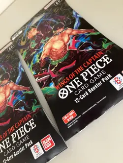 One Piece TCG OP-06 Wings Of The Captain Sleeved Blister Booster Packs Lot Of 2! - Image 2