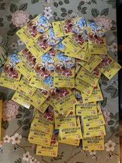 One Piece OP-15 Adventure on Kami’s Island Sleeved Pack Lot (48 Packs) – Sealed - Image 1