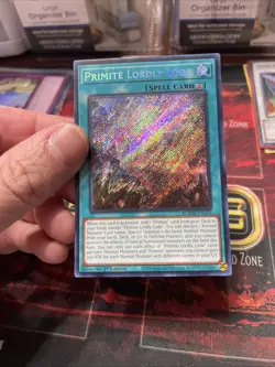 Yu-Gi-Oh! TCG Primite Lordly Lode BLMM-EN172 Secret Rare 1st Edition Holo Card - Image 2