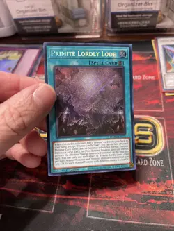 Yu-Gi-Oh! TCG Primite Lordly Lode BLMM-EN172 Secret Rare 1st Edition Holo Card - Image 3