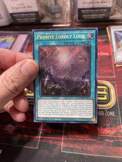 Yu-Gi-Oh! TCG Primite Lordly Lode BLMM-EN172 Secret Rare 1st Edition Holo Card - Image 4