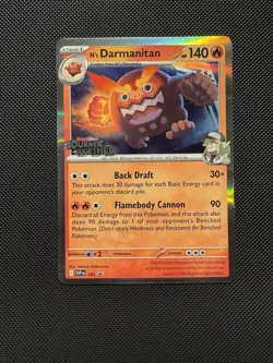 N’s Darmanitan 181 (Prerelease) Sv: Scarlet & Violet Promo Cards Near Mint - Image 1